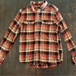 George Red, Black, And Brown Unisex Flannel